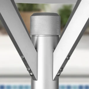 Closeup of the bajamate legs and adapter
